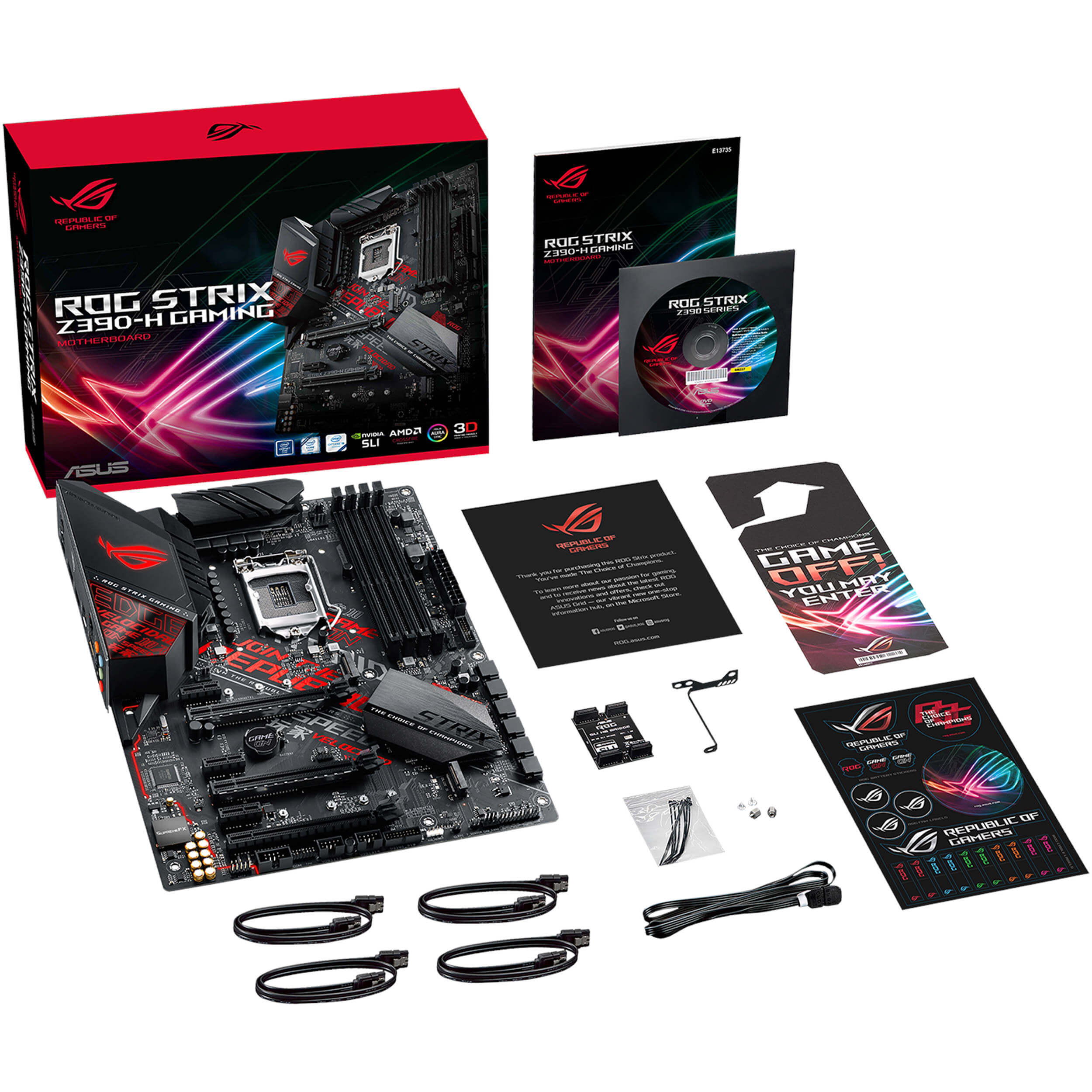 ASUS ROG Strix Z390-H Gaming LGA1151 Intel 8th and 9th Gen ATX