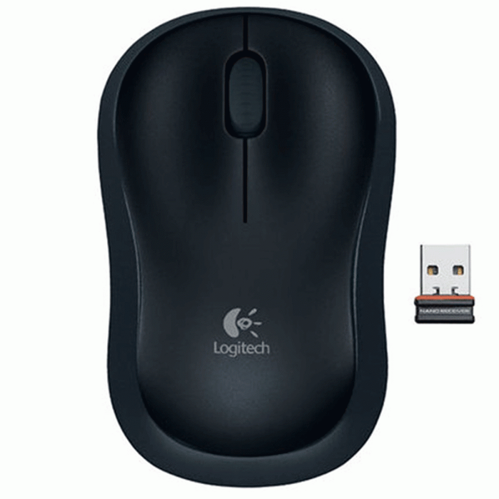 Logitech B175 Wireless Mouse Ergonomic Design Black EaseTec
