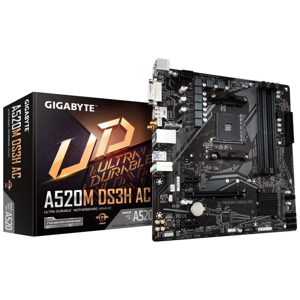 Gigabyte a520m ds3h обзор