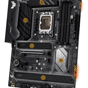 ASUS TUF GAMING H670-PRO WIFI D4 Motherboard - Image 4
