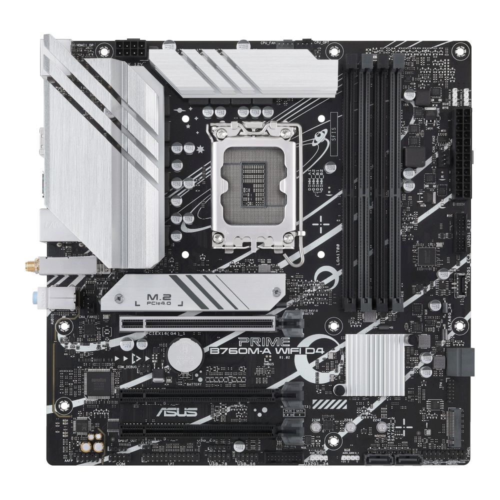 Asus Prime B760M-A Wifi D4-CSM Motherboard | EaseTec