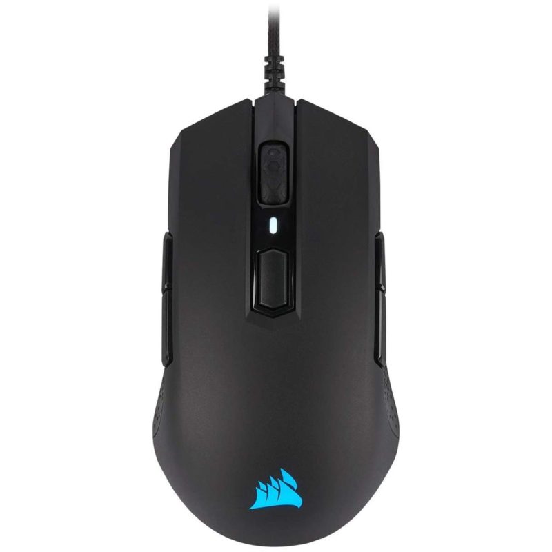Corsair M55 RGB Pro Ambidextrous Multi-Grip Gaming Mouse - Black