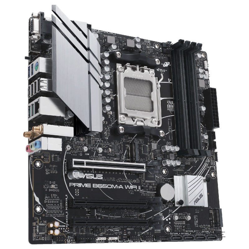 3 ASUS Prime B550M-K AM4 Micro ATX Motherboard