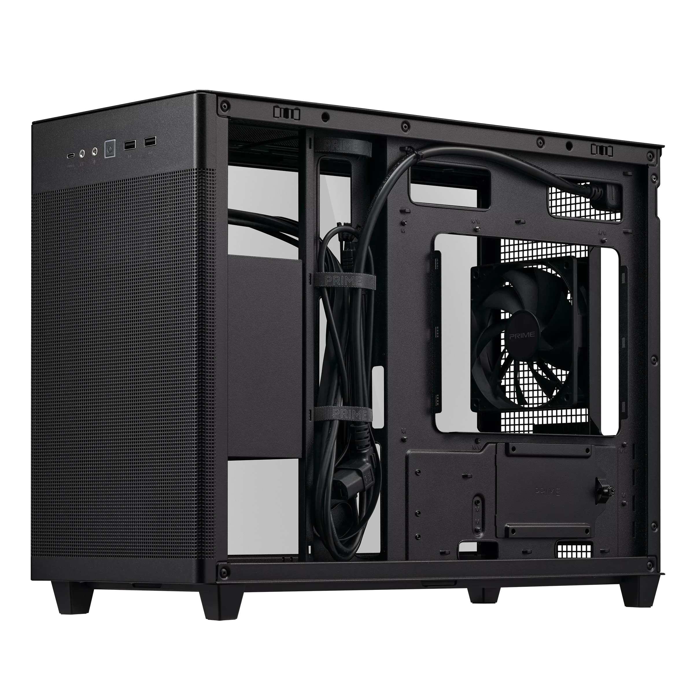 ASUS Adds Prime AP201 Tempered Glass Version mATX Chassis
