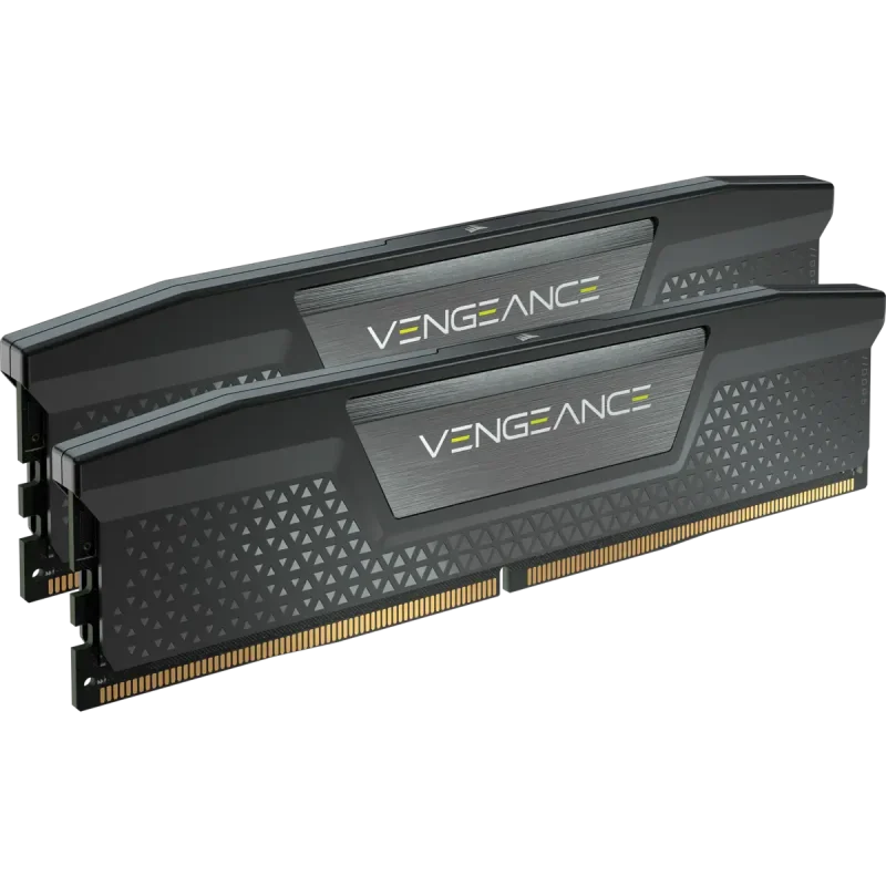 CORSAIR VENGEANCE® 32GB (2x16GB) DDR5 DRAM 6000MT/s CL40 Memory Kit — Black