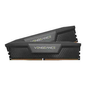Corsair VENGEANCE RGB 32GB (2x16GB) DDR5 DRAM 5200MHz C40 Memory Kit CMH32GX5M2B5200C40 Black