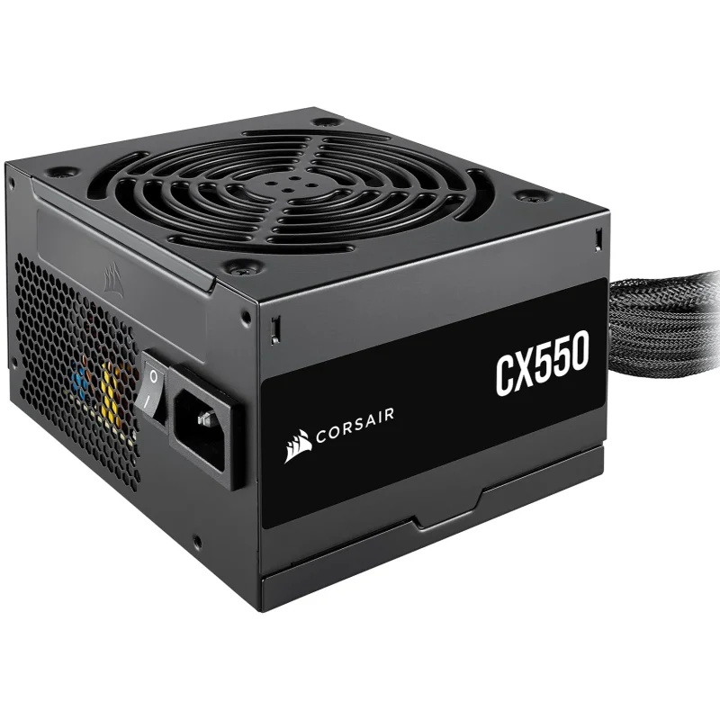 Corsair CX Series CX550 – 550-Watt 80 PLUS Bronze ATX Power Supply