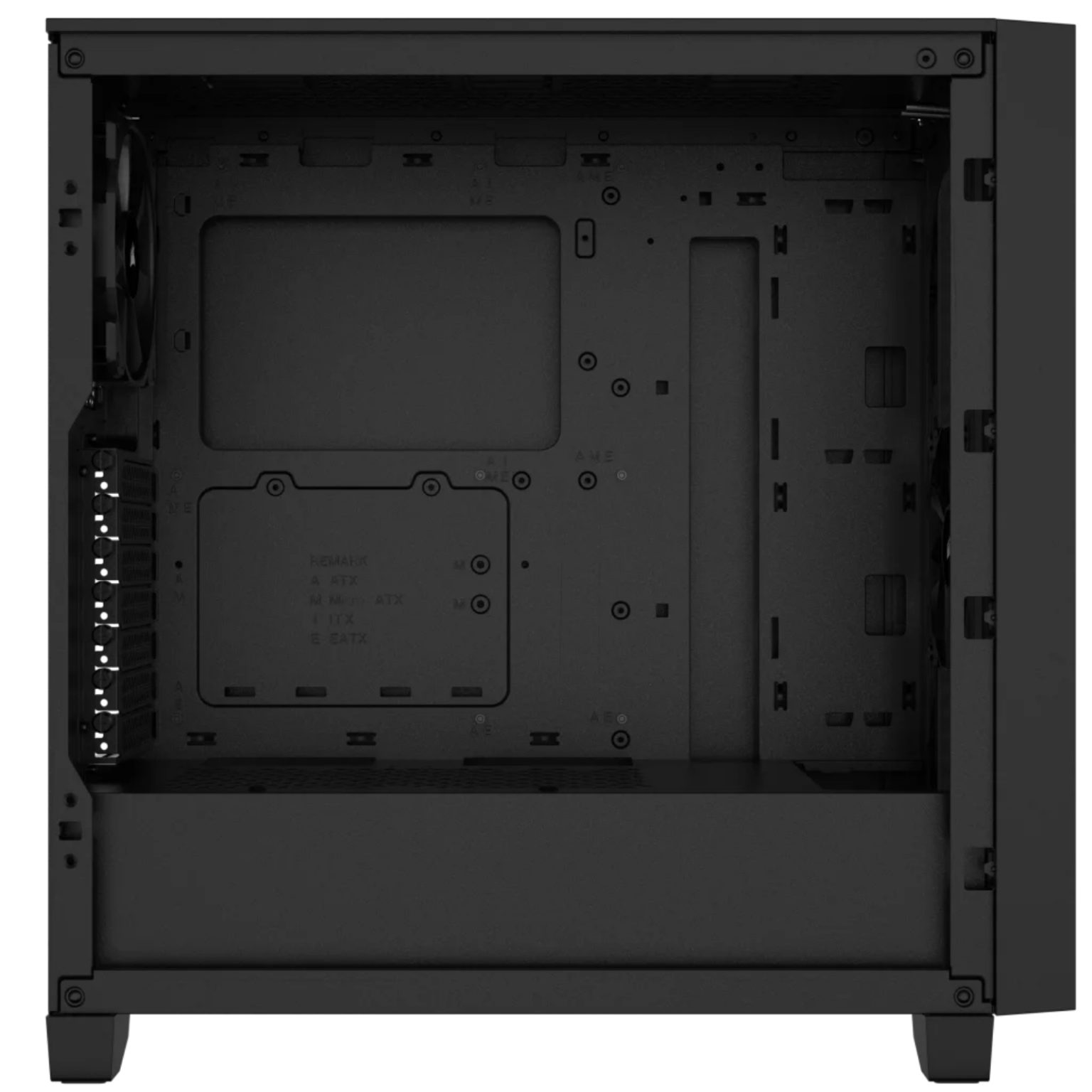 Corsair 3000D 2 Fans Airflow Mid-Tower Case - Black CC-9011251-WW