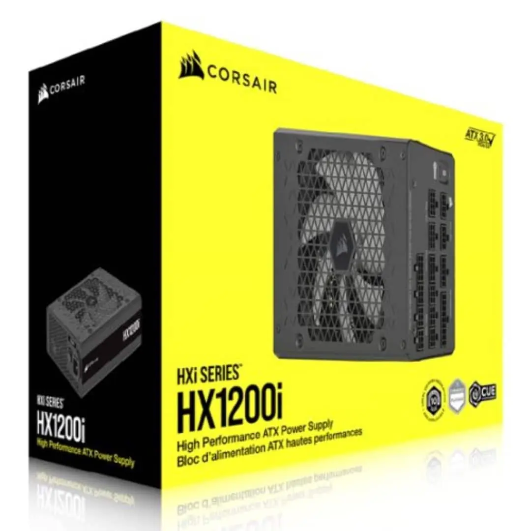 Corsair HX1200i Fully Modular Ultra Low Noise Platinum ATX 1200 Watt PC Corsair HX1200i Fully Modular Ultra Low Noise Platinum ATX 1200 Watt PC