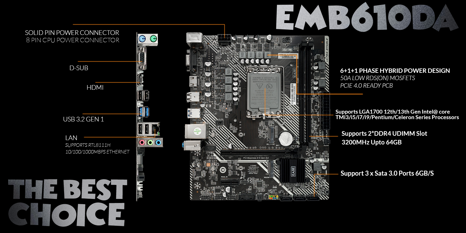 EASE EMB610DA LGA 1700 Desc Img 1