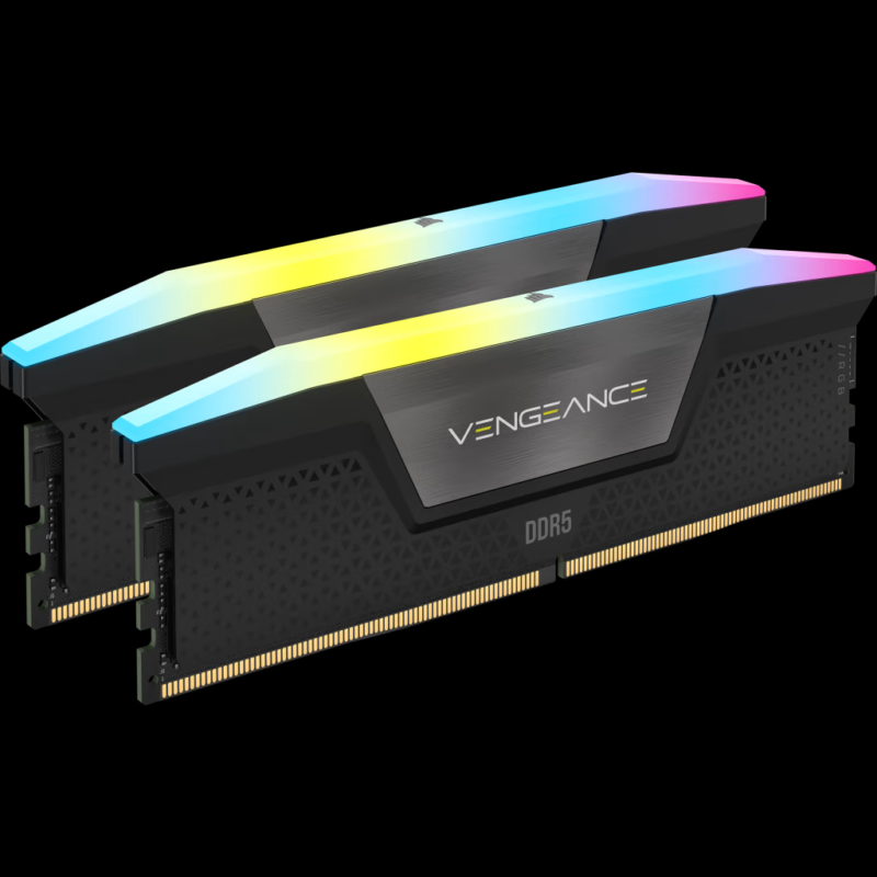 VENGEANCE® RGB 32GB (2x16GB) DDR5 DRAM 6000MTs CL36 PI 1 VENGEANCE® RGB 32GB (2x16GB) DDR5 DRAM 6000MTs CL36 PI 1