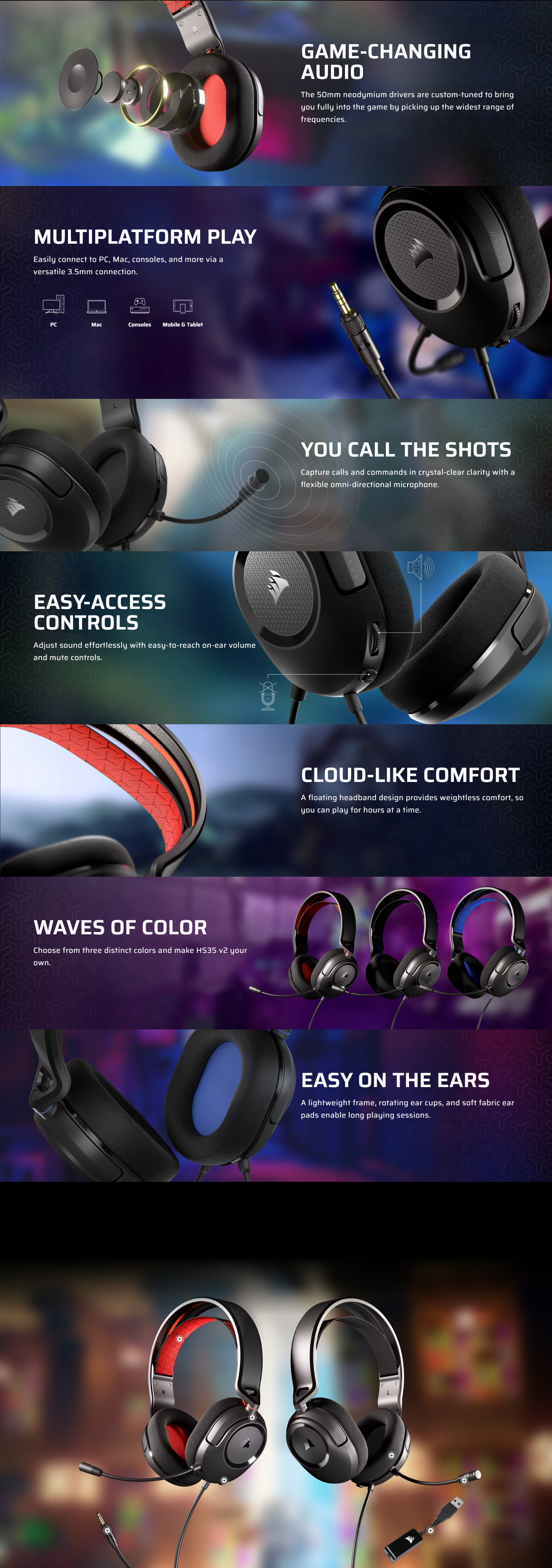 Corsair HS35 Headset DI 1