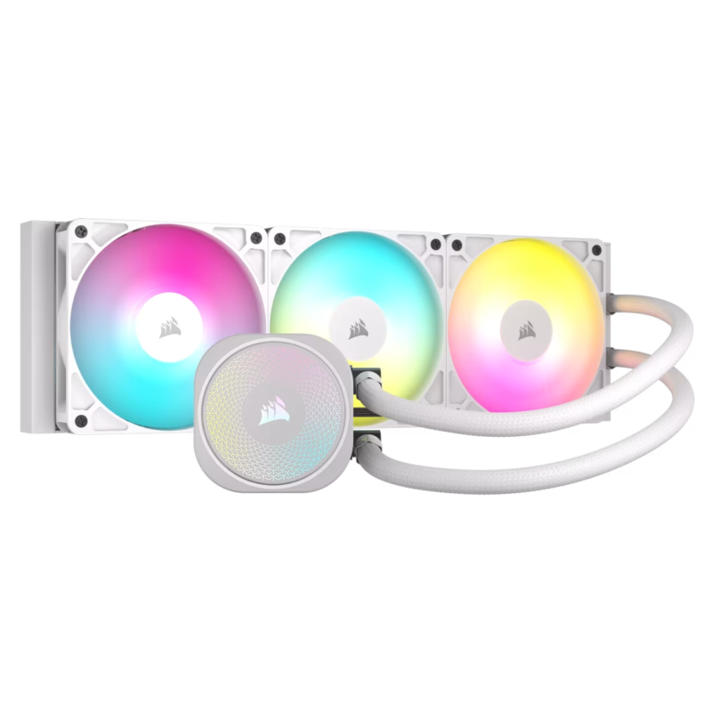 Corsair Nautilus 360 RS ARGB Liquid Cooler White PI 1 Corsair Nautilus 360 RS ARGB Liquid Cooler White PI 1