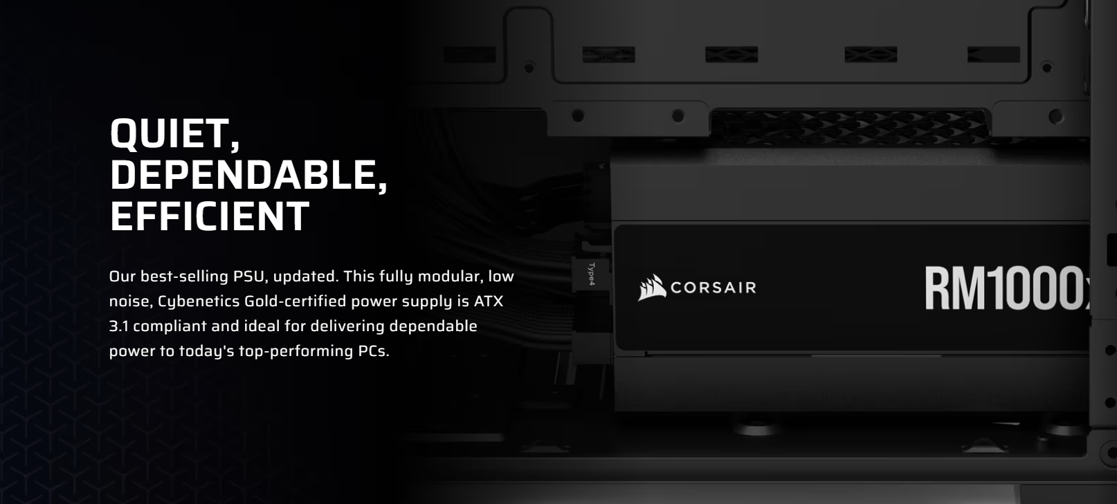 Corsair RM1000x Power Supply DI 1