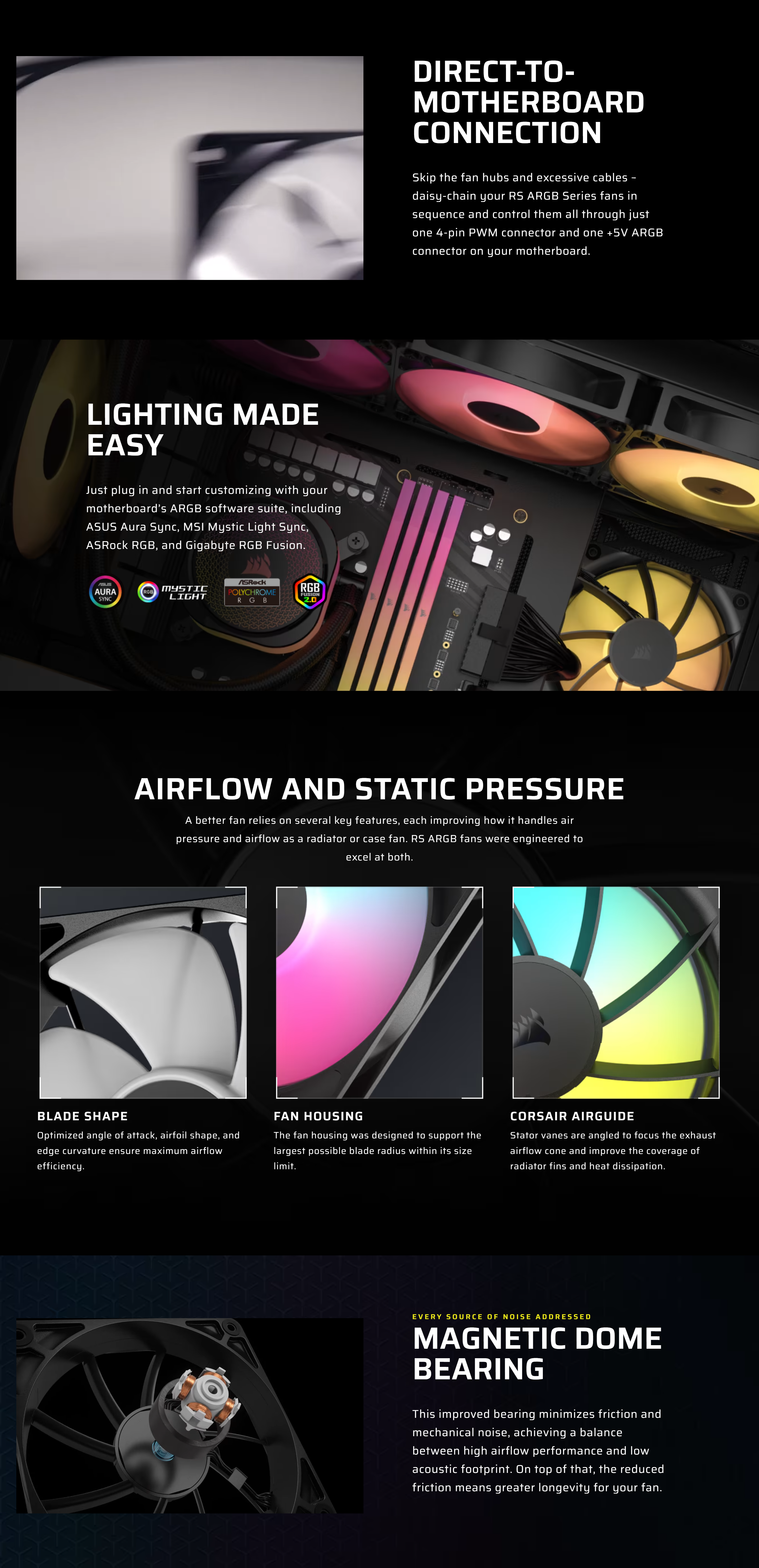 Corsair RS140 140mm Fan DI 1