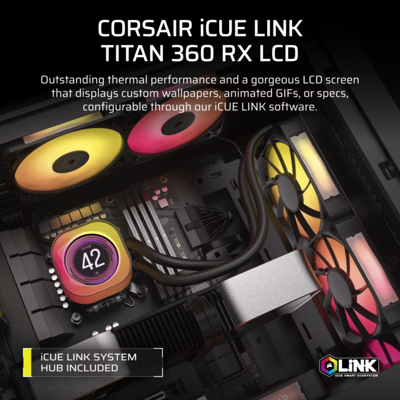 Corsair iCUE Titan 360 Liquid Cooler PI 2