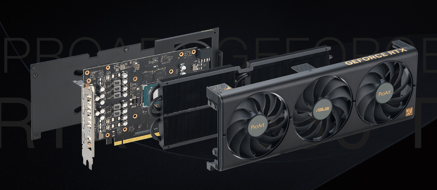 ASUS Proart RTX4060Ti O16 GDDR6 Graphic Card DI 3