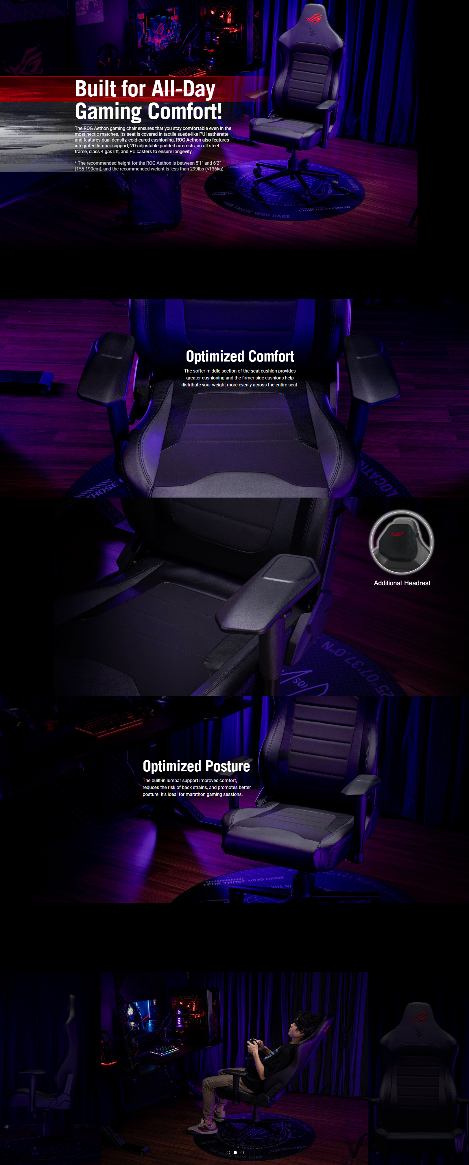 ASUS SL201 Chair Gaming DI 1