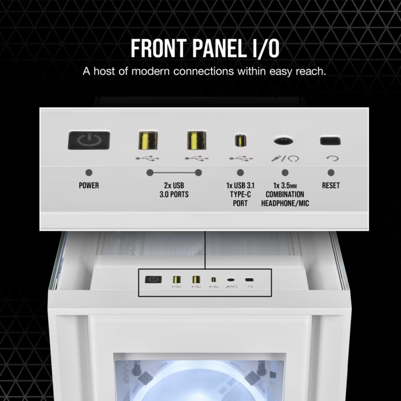 Corsair 5000X White PI 4