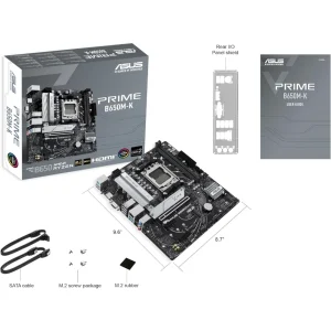 asus prime b650m k amd am5 micro atx motherboard 5