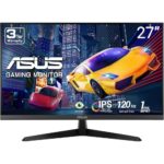 Asus VY279HGR 27 1080P Eye Care Monitor Full HD IPS 120Hz 1ms Adaptive Sync for Working and Gaming Eye Care Plus Blue Light Filter Flicker Free SmoothMotion DisplayWidget Price in Pakistan