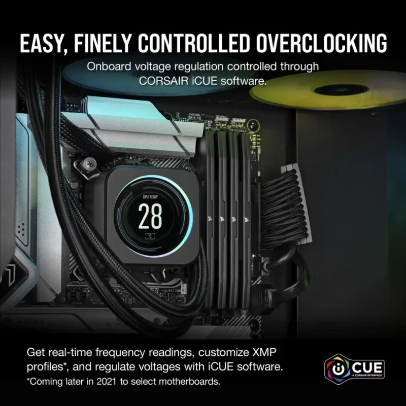 corsair vengeance 16gb 1x16gb ddr5 5200mhz cl40 desktop ram 83855 2414455 300725064027664
