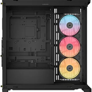 CORSAIR FRAME 4500X LX-R RGB LINK Panoramic Glass Mid-Tower PC Case – Panoramic Glass Exterior – InfiniRail™ (Arriving Soon) - Image 5