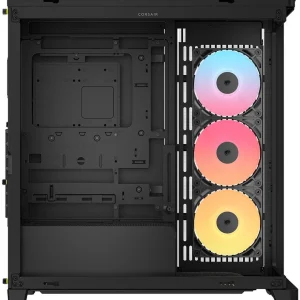 CORSAIR FRAME 4500X RS-R ARGB Panoramic Glass Mid-Tower PC Case – Panoramic Glass Exterior – InfiniRail (Arriving soon) - Image 4
