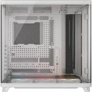 AIR 5400 RS-R ARGB Triple Chamber Mid-Tower PC Case - White - Image 3