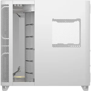 AIR 5400 RS-R ARGB Triple Chamber Mid-Tower PC Case - White - Image 5