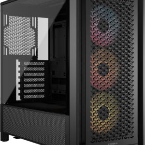 CORSAIR 4000D RS ARGB Frame Modular Mid-Tower ATX PC Case, High Airflow, - Image 1
