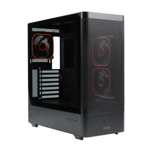 Ease EC123BM Panoramic Mesh ATX ARGB Gaming Case