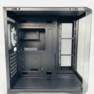 Ease EC124IF Pro Panoramic ATX Gaming Case with Mesh Top and one ARGB Fan - Image 3