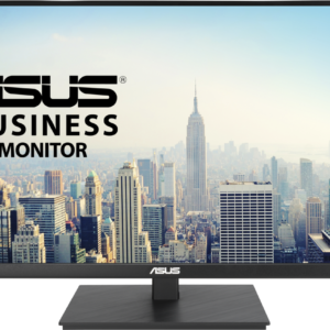 ASUS VA27UQSB Business Monitor – 27-inch, 4K UHD (3840 x 2160), IPS, HDR-10, DisplayPort, Dual HDMI, Stereo Speakers, Flicker Free, Blue Light Filter, Ergonomic Design, Wall Mountable, Green Sustainability