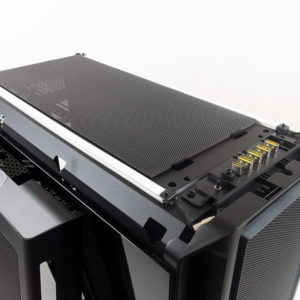 Corsair iCUE 5000T RGB Tempered Glass Mid-Tower ATX PC Case — Black - Image 3