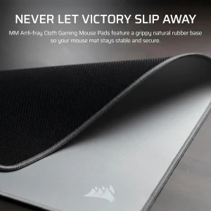 Corsair MM Anti-Fray Cloth Gaming Mouse Pad – 3XL (Gray) - Image 3