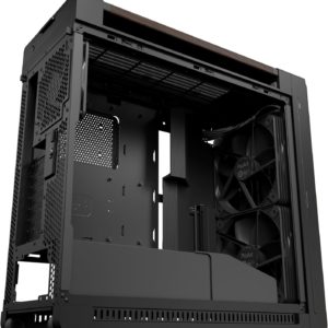 ASUS ProArt PA602 Wood Edition Modern Black E-ATX PC Case with Tempered Glass,Front Panel IR dust Indicator, Power Lock, - Image 4