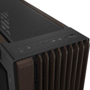 ASUS ProArt PA602 Wood Edition Modern Black E-ATX PC Case with Tempered Glass,Front Panel IR dust Indicator, Power Lock, - Image 5