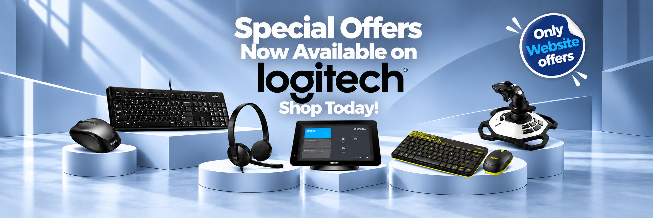 Logitech banner