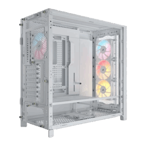 FRAME 5000D RS ARGB High-Airflow Mid-Tower PC Case - White - Image 3