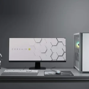 Corsair 5000D Tempered Glass Mid-Tower ATX PC Case White - Image 6