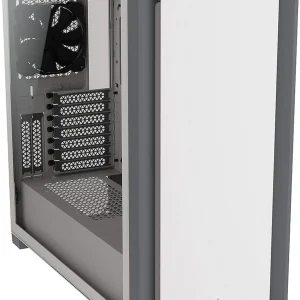 Corsair 5000D Tempered Glass Mid-Tower ATX PC Case White - Image 1