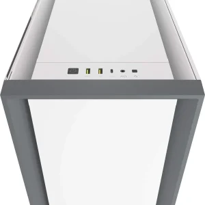 Corsair 5000D Tempered Glass Mid-Tower ATX PC Case White - Image 3