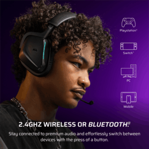 VOID WIRELESS v2 Gaming Headset - Carbon - Image 4
