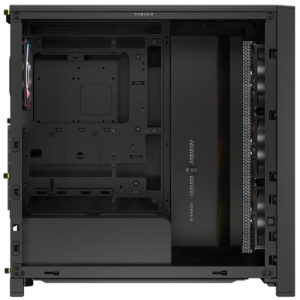 Corsair FRAME 4000D LCD RS ARGB Premium Mid-Tower PC Case - Black - Image 4